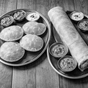 Poori With Masala Dosa Combo