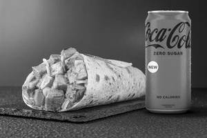 Masala Paneer Tikka Protein Pro Wrap & Coke Zero Combo