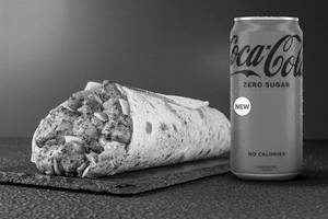 Masala Chicken Tikka Protein Pro Wrap & Coke Zero Combo