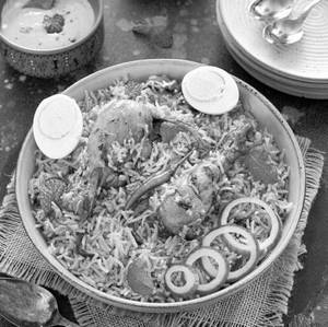 Chicken Leg Biryani (1 Leg Pcs, 250 Gms)