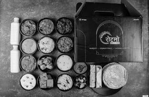 Gujarati Mini Family Pack Thali