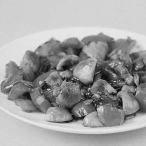 Mushroom Chilli Dry