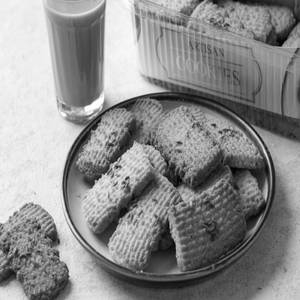 Desi Ghee Atta Cookies Box - 500g