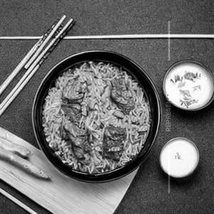 Schezwan Beef Rice