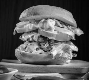 Manchuria cheese burger