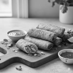 Chicken spring roll