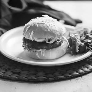 Cheese Veggie Burger 