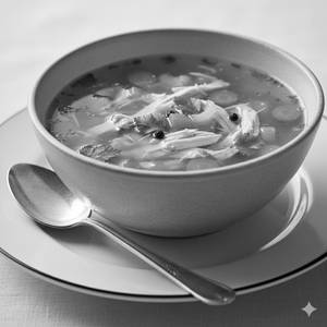 Chicken clear soup