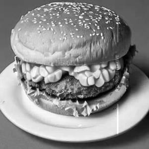 Sweet corn patty burger