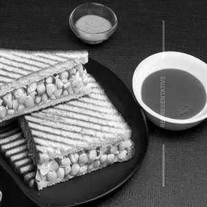 Sweet corn sandwich