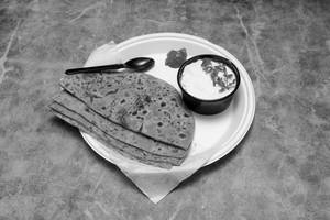 2 Aloo Paratha with Dahi