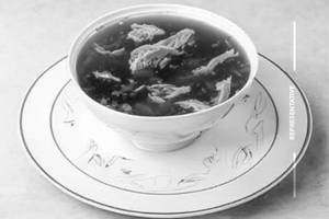 Chicken clear soup
