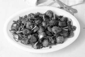 Mushroom chilli