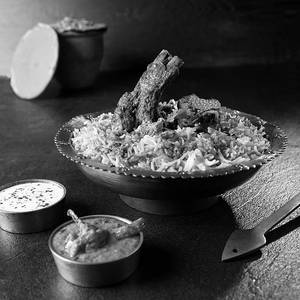 Hyderabadi Mutton Biryani.