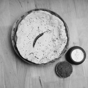 Butter jowar roti