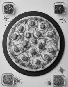 Peri Peri Chicken Tikka Pizza