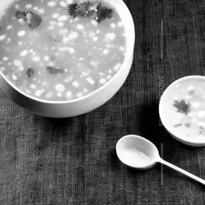 Sweet corn soup vegetarian