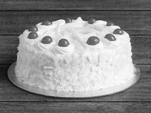 White Forest Cake