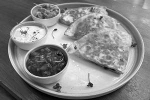 Quesadillas with Red Beans (V)