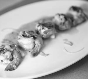 Pan Fried Prawns 
