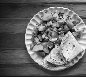 Mix Veg with 4 Roti