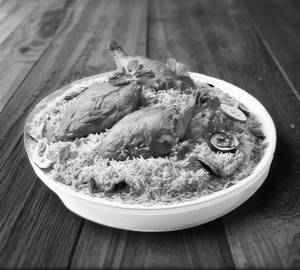 Chicken dum biryani single