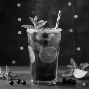 Blackcurrant mojito