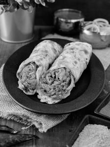 Creamy Paneer Makhani Roll