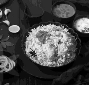 Mughlai Chicken Biryani Full