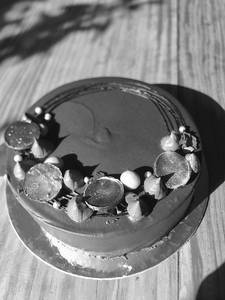 Eggless Truffle Cake