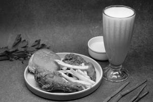 2 Pc Broasted Chicken + 1 Bun + French Fries + Mayo + Pineapple Juice