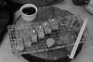 Asparagus Tempura Sushi [ Chef'S Special ]