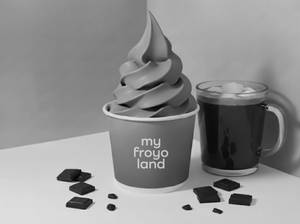 Hot Chocolate Marshmallow Frozen Yogurt Ice Cream