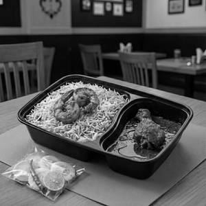 Prawn Biryani + Chicken Chaap [ Deal!! ]