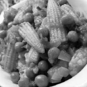 Baby Corn Mutter Masala