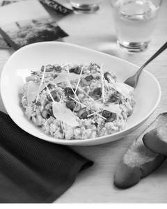 Wild mushroom risotto