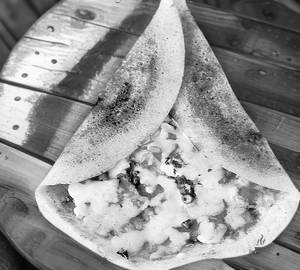 Rava masala cheese dosa
