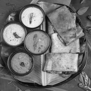 TOMATO CHUTNY DOSA