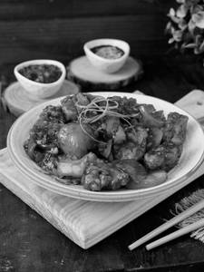Spicy Oyster Wok Toss