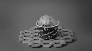 Black Current Ice Cream