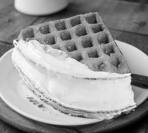 White Choclate Waffle