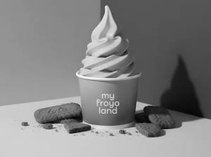 Lotus Biscoff Frozen Yogurt Ice Cream