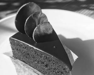 Eggless Chocolate Truffle Cake Pastry(cake Slice)