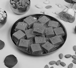 Besan Burfi ( Desi Ghee )