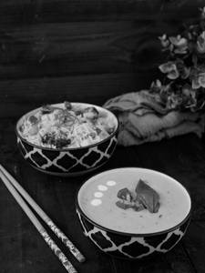 Green Thai Curry & Buttered Rice