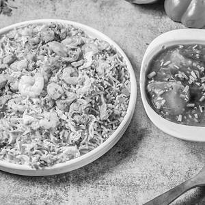 Chilli Chicken [2 Pieces] With Mixed Fried Rice   