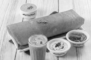 Masala Dosa With Coke Soft Beverage [250 Ml]