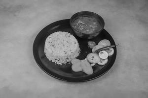 Chole + Jeera Rice