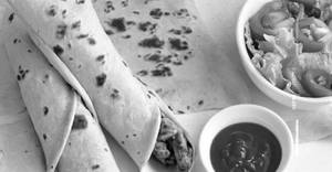 Chicken cheese wrap