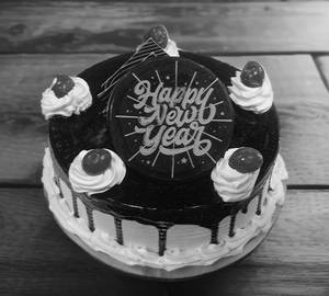New year Black Forest
